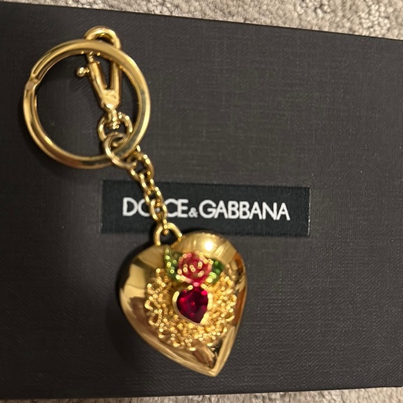Dolce & Gabbana Accessories - Dolce & Gabbana Heart key holder
